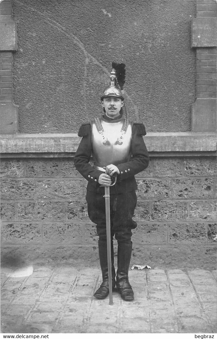 CARTE PHOTO CUIRASSIER - Regimenten