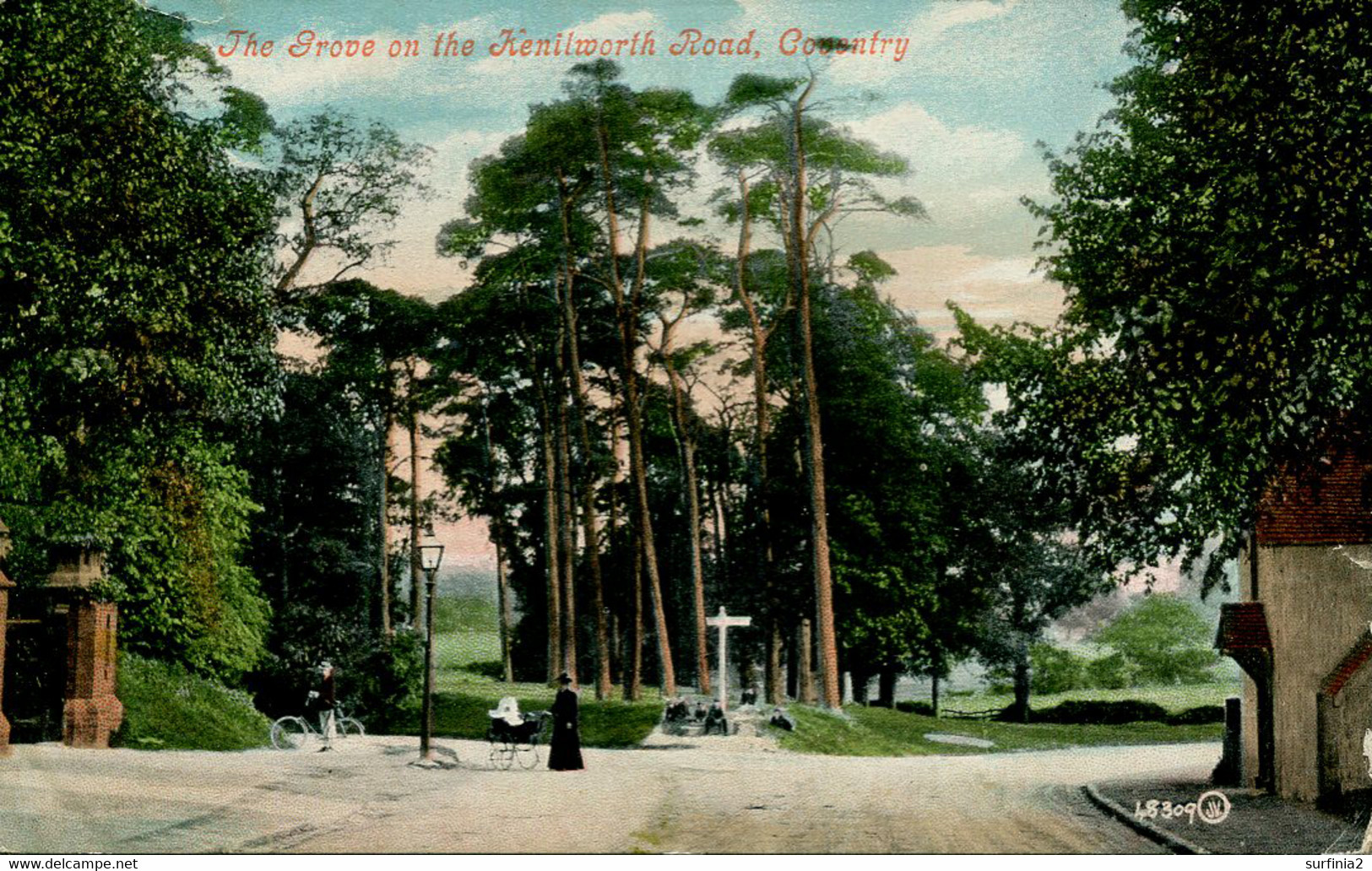 WARKS - COVENTRY - THE GROVE ON THE KENILWORTH ROAD 1906 Wa328 - Coventry