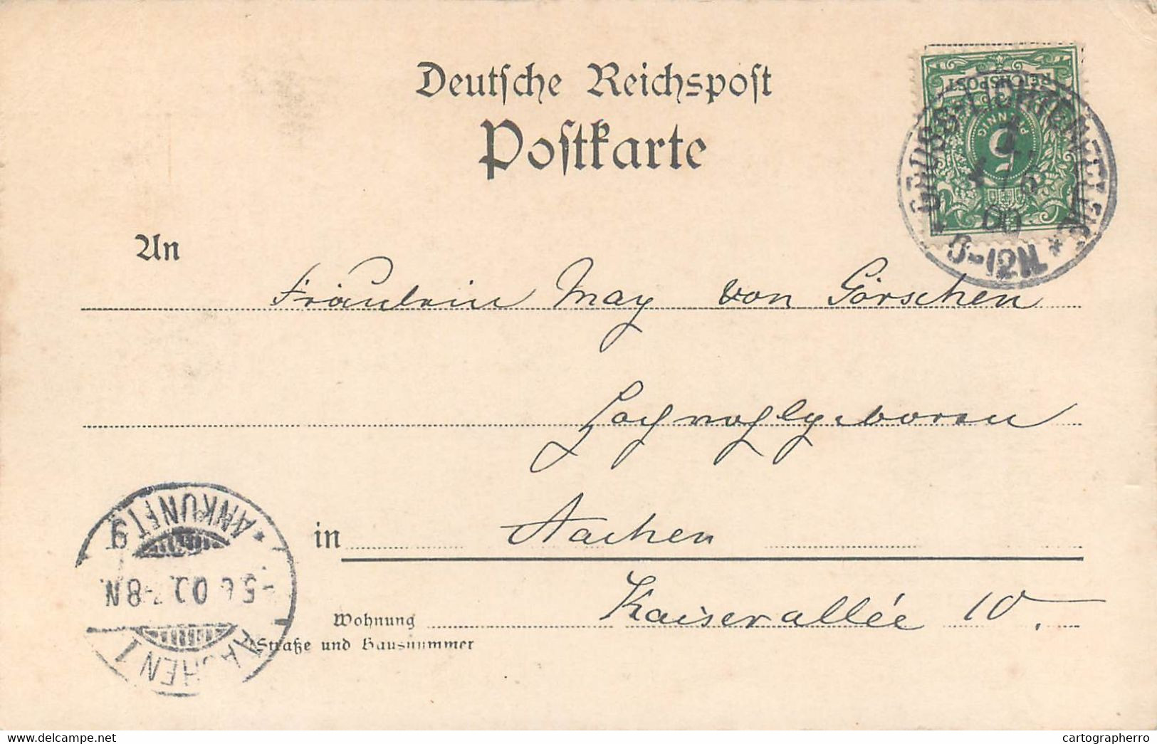Lichterfelde Rathaus 1900 Postkarte - Lichterfelde