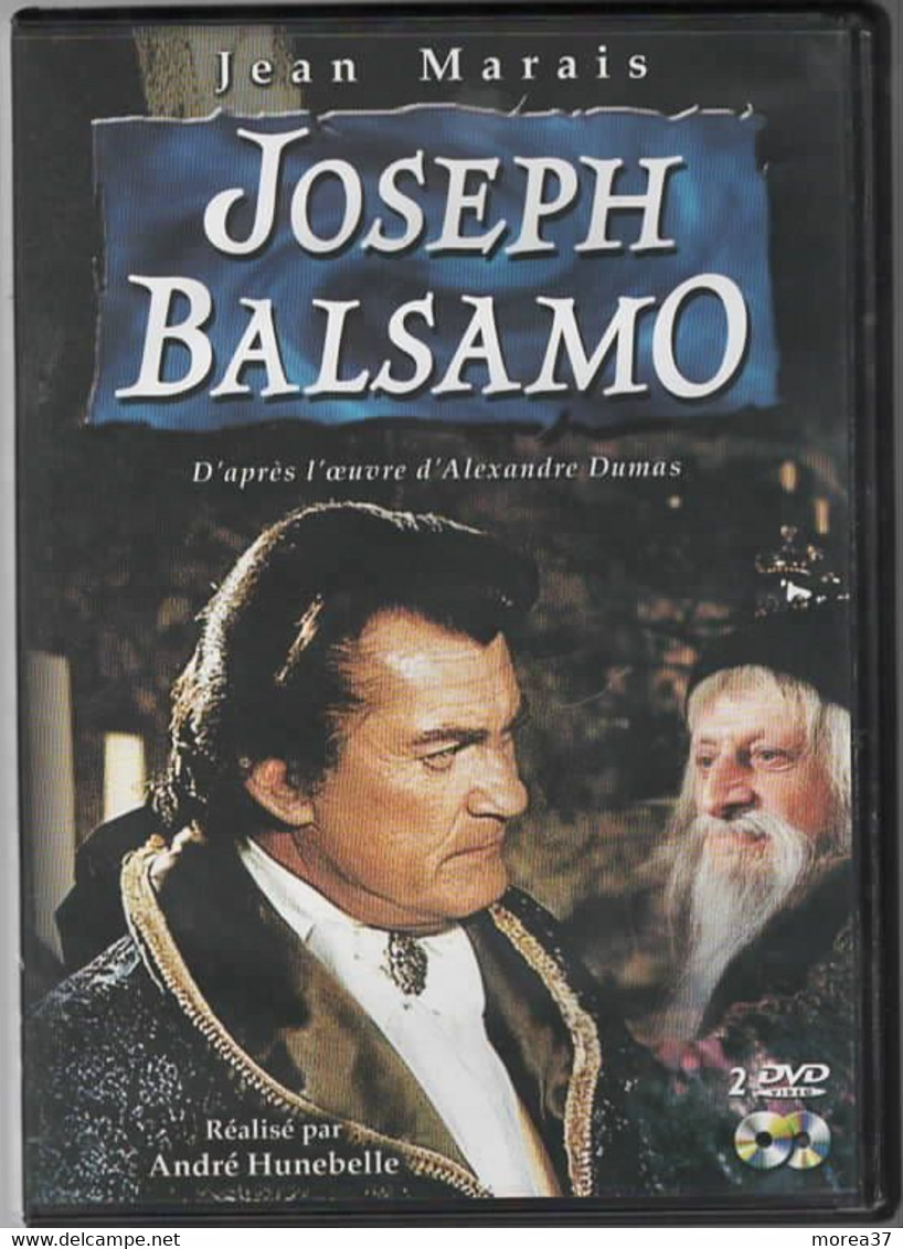 JOSEPH BALSAMO   Avec  JEAN MARAIS  (2 Dvds )       C39 - Classici