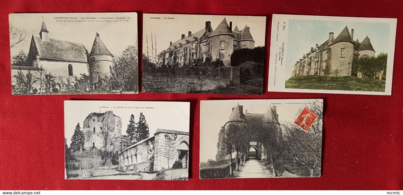 5 Cartes   -  Lucheux       -(80. Somme) - Lucheux