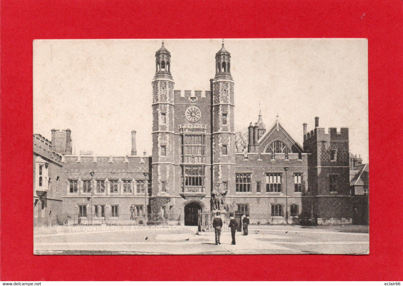 Collége Située à Eton Dans Le Berkshire Face De La Ville De Windsor, Quarante Kilomètres De Londres, CPA 1906 - Windsor