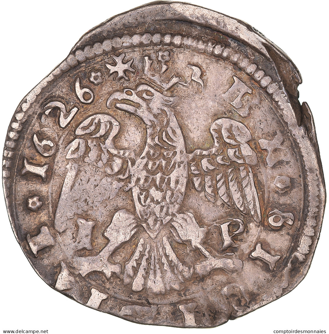 Monnaie, Italie, SICILY, Philippe IV, 4 Tari, 1626, Messina, TB+, Argent - Sicilia