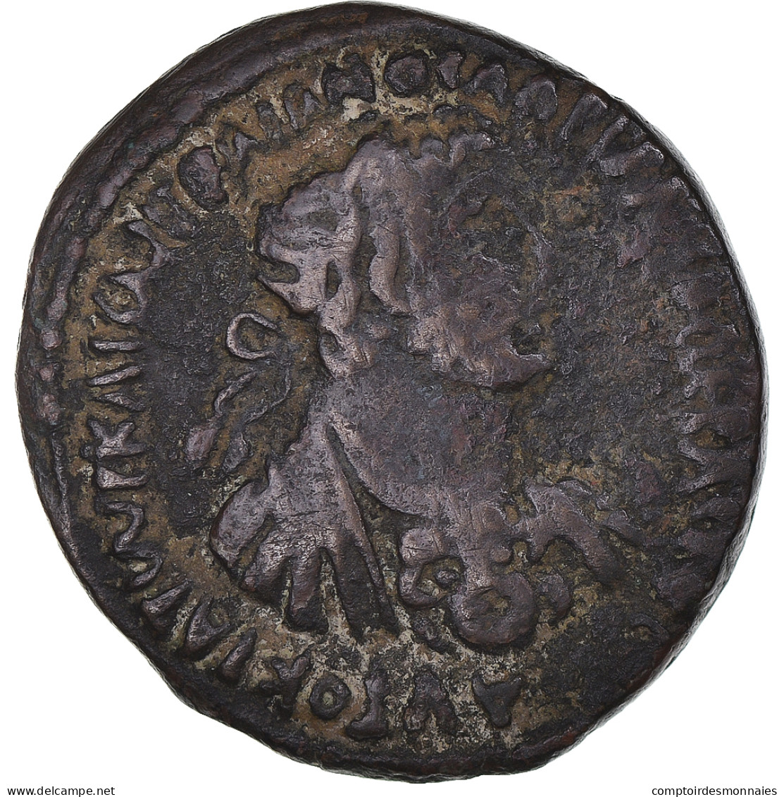 Monnaie, Arabia, Hadrien, Æ, 117-138, Petra, TB+, Bronze, RPC:III-4099 - Provinces Et Ateliers