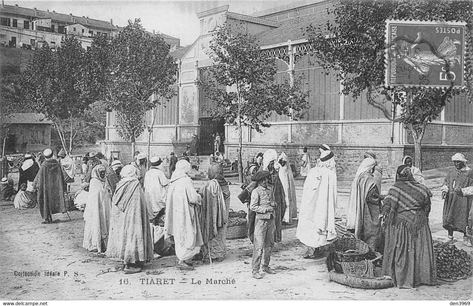 Algérie - TIARET - Le Marché - Tiaret