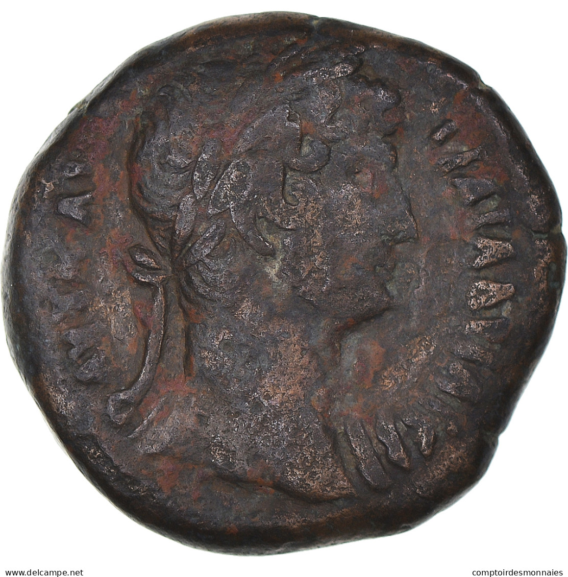 Monnaie, Égypte, Hadrien, Æ Diobol, 126-127, Alexandrie, TB+, Bronze - Provinces Et Ateliers