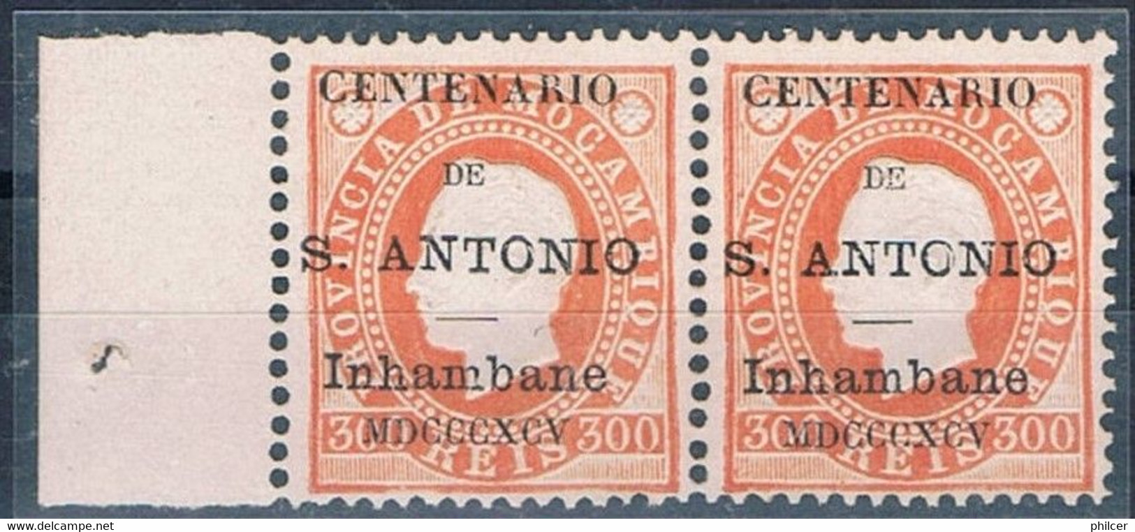 Inhamane, 1895, # 9 Dent. 12 1/2, MNG (emitido Sem Goma) - Inhambane