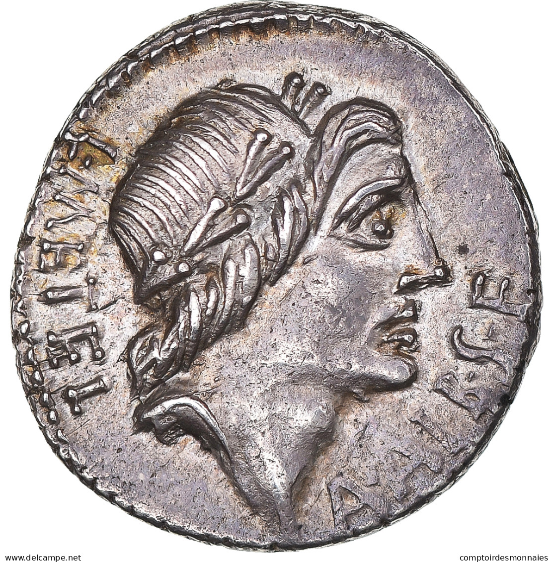 Monnaie, C. Poblicius, A. Postumius Et L. Metellus, Denier, 96 BC, Rome, TTB+ - République (-280 à -27)