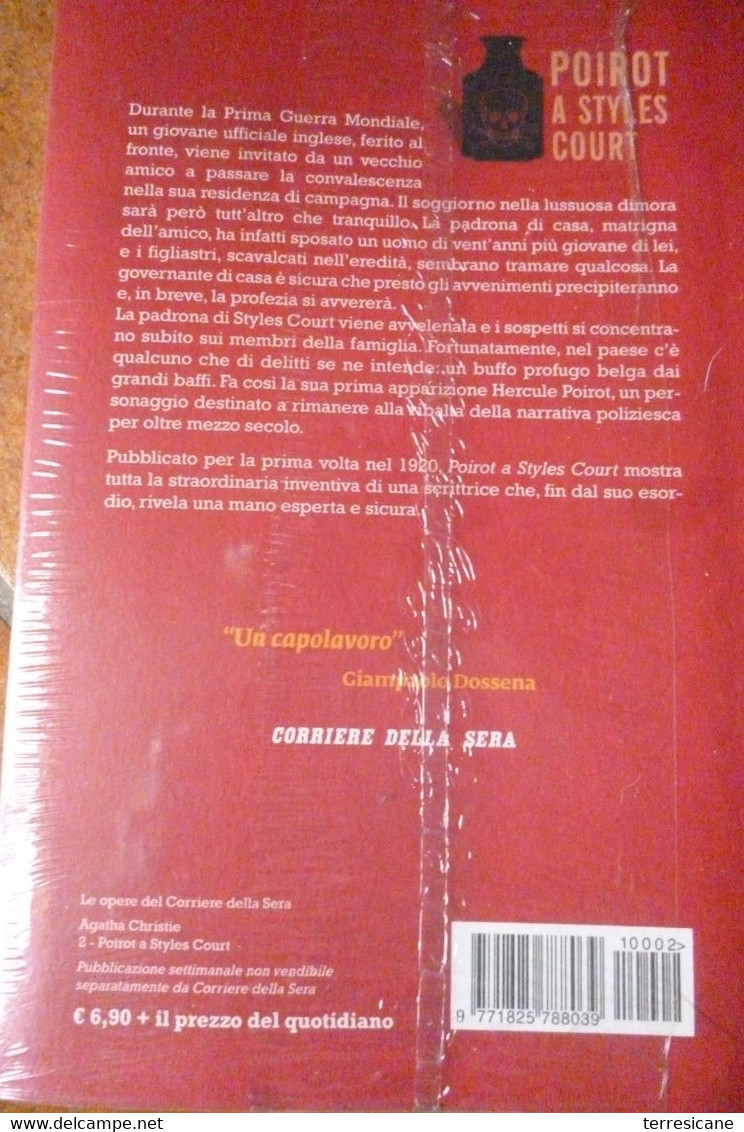 AGATHA CHRISTIE LE OPERE DEL CORRIERE DELLA SERA VEDI DISPONIBILITA - Gialli, Polizieschi E Thriller