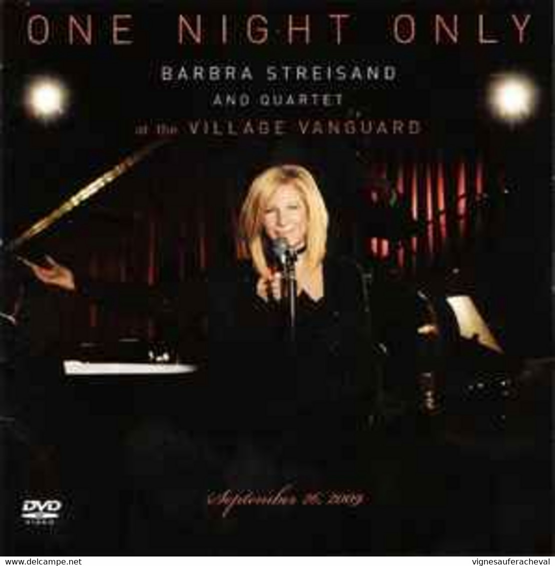 Barbra Streisand- One Night Only At Village Vanguard (CD+DVD) - Otros - Canción Inglesa