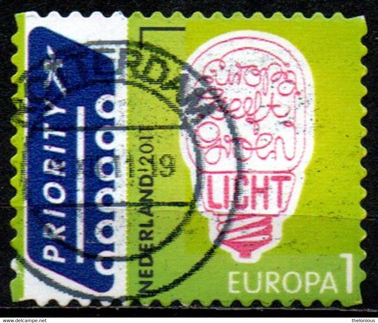 Olanda 2011 - Europe Gives Green Light - 1 Europa º - No Valore Facciale - Used Stamps