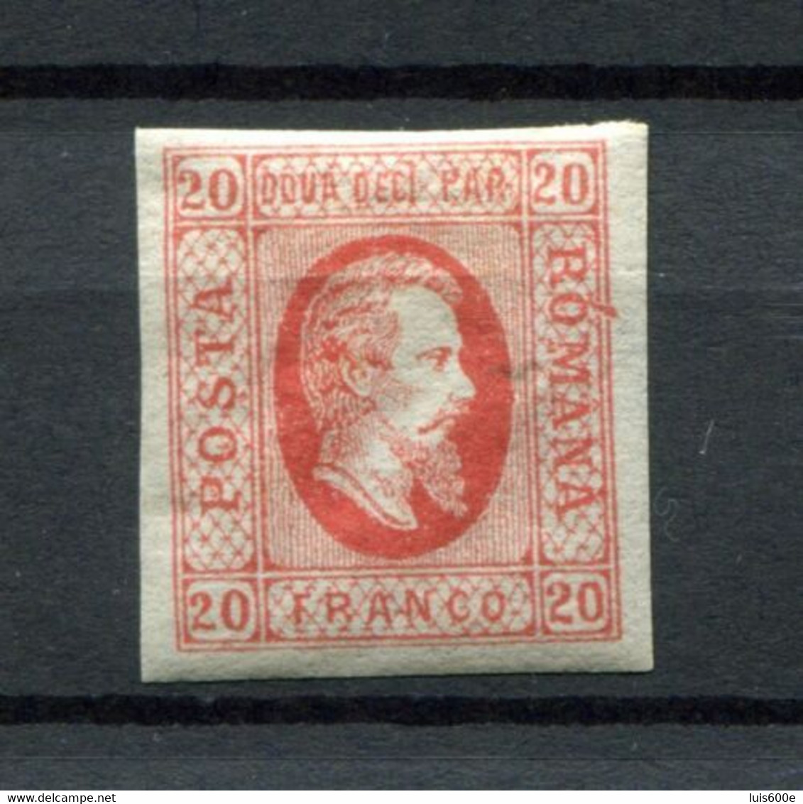 1865.RUMANIA.ROMANIA.YVERT 13*.NUEVO.CATALOGO 35€ - Unused Stamps