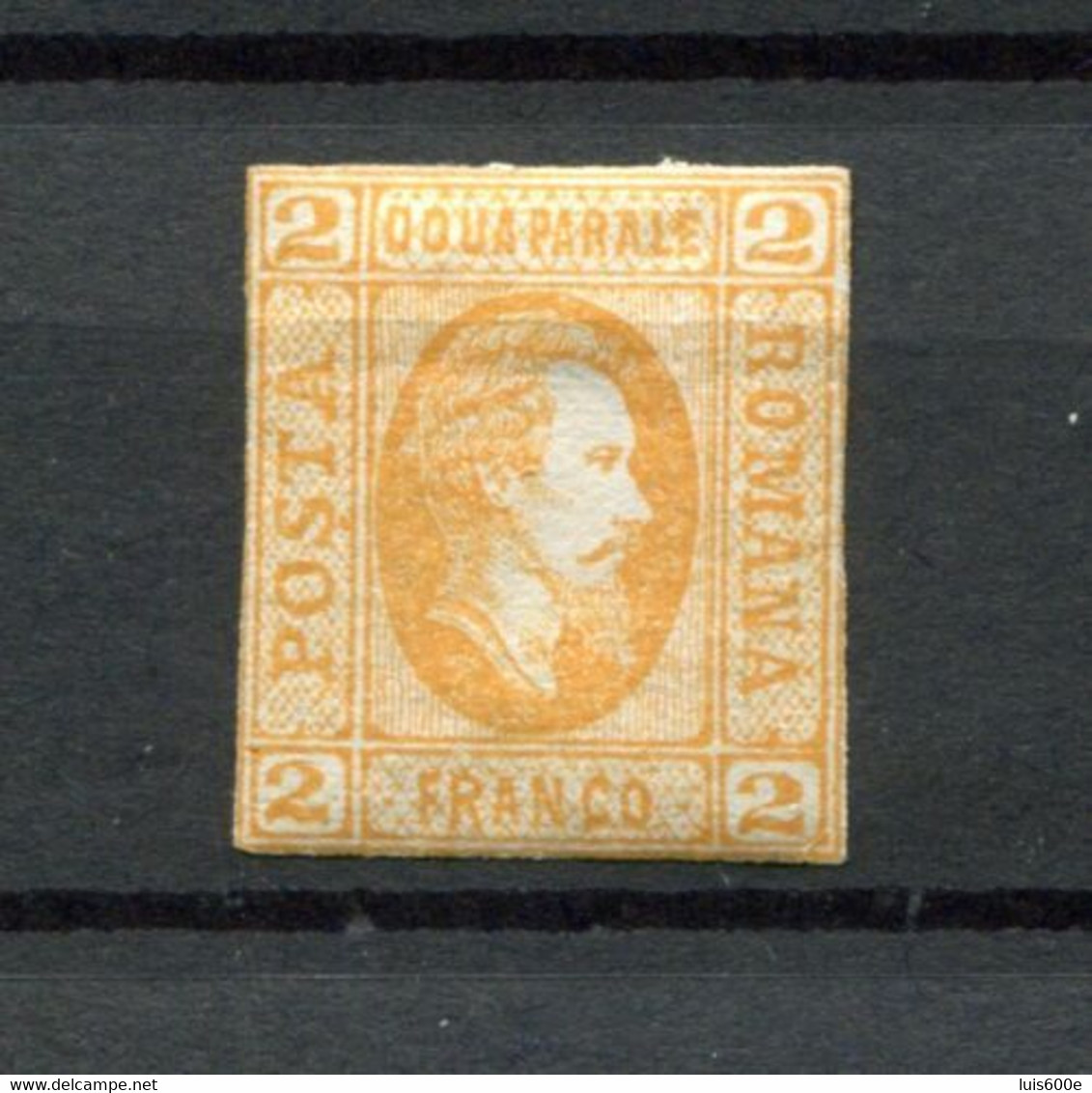 1865.RUMANIA.ROMANIA.YVERT 11*.NUEVO.CATALOGO 65€ - Unused Stamps