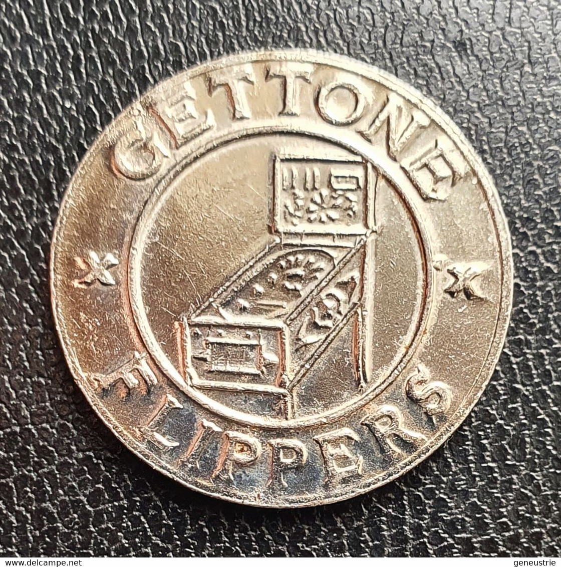 Jeton De Jeu Italien "Gettone Flippers / Castelfranco Veneto" - Monedas/ De Necesidad