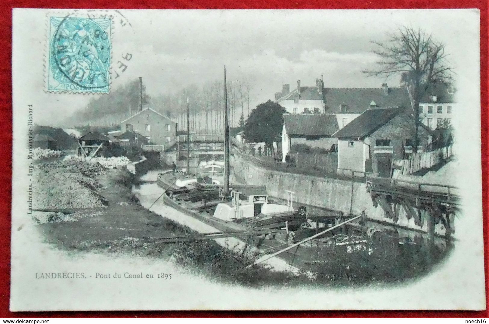 CPA 1905 Landrecies, Pont Du Canal En 1895 (59 France) - Landrecies