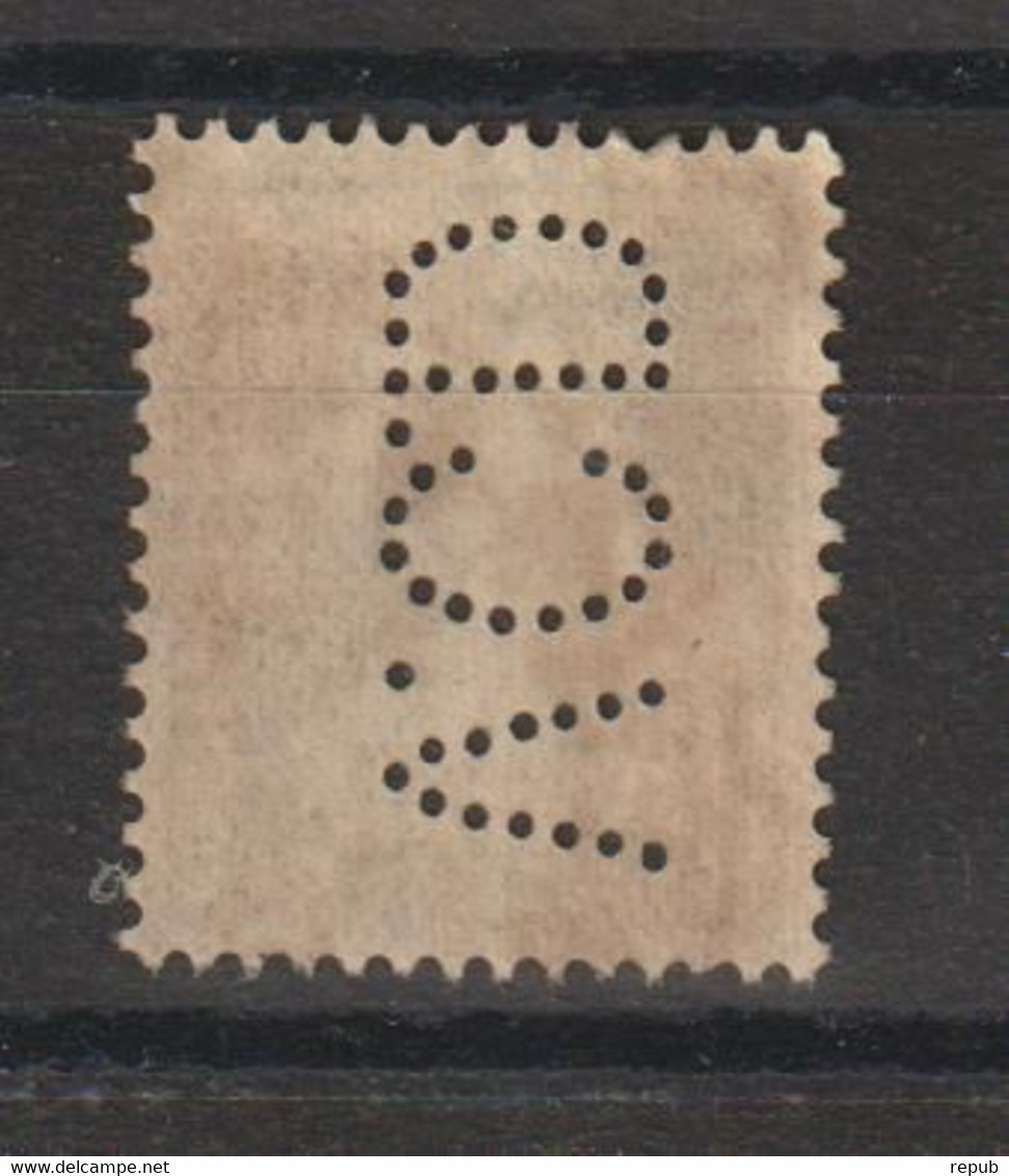 France Perforé Ancoper VCD16 Sur 140 - Used Stamps