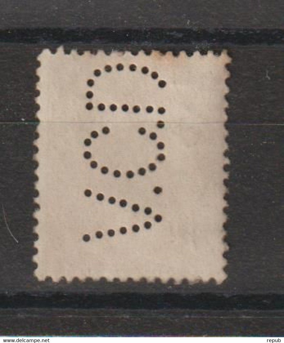 France Perforé Ancoper VCD16 Sur 199 - Used Stamps