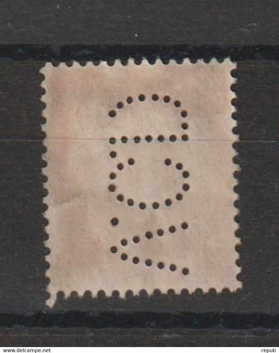 France Perforé Ancoper VCD16 Sur 199 - Used Stamps
