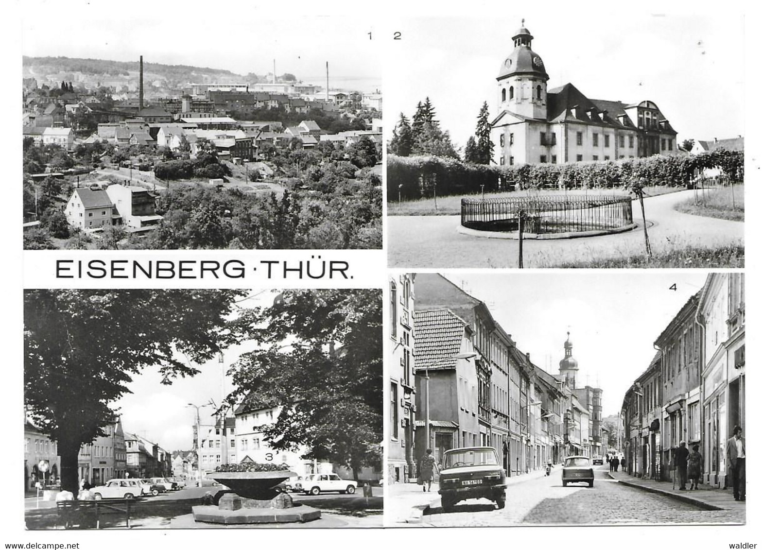 6520  EISENBERG / THÜR.  --  MEHRBILD  1979 - Eisenberg