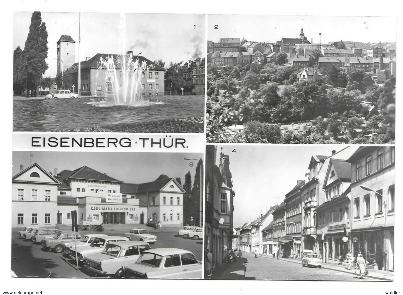 6520  EISENBERG / THÜR.  --  MEHRBILD  1984 - Eisenberg