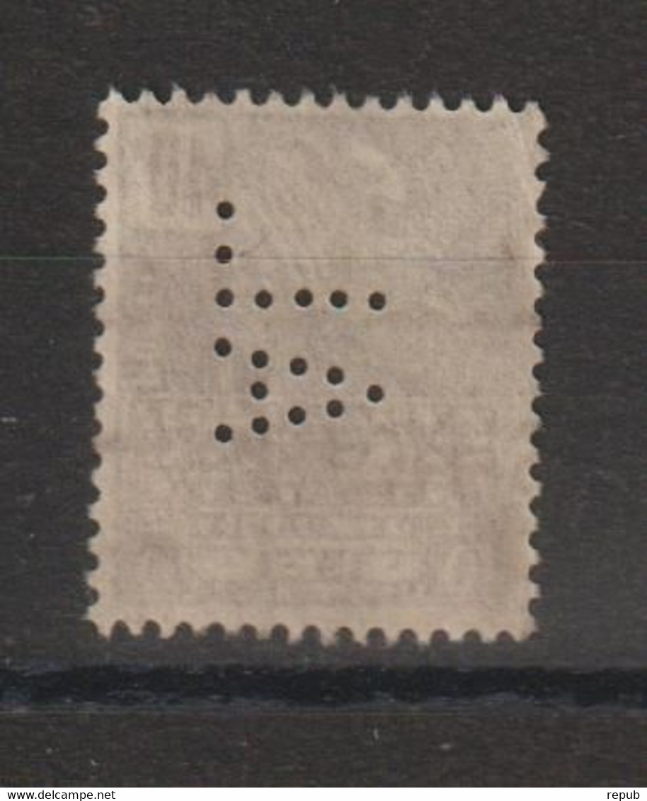 France Perforé Ancoper AL117 Sur 271 - Used Stamps