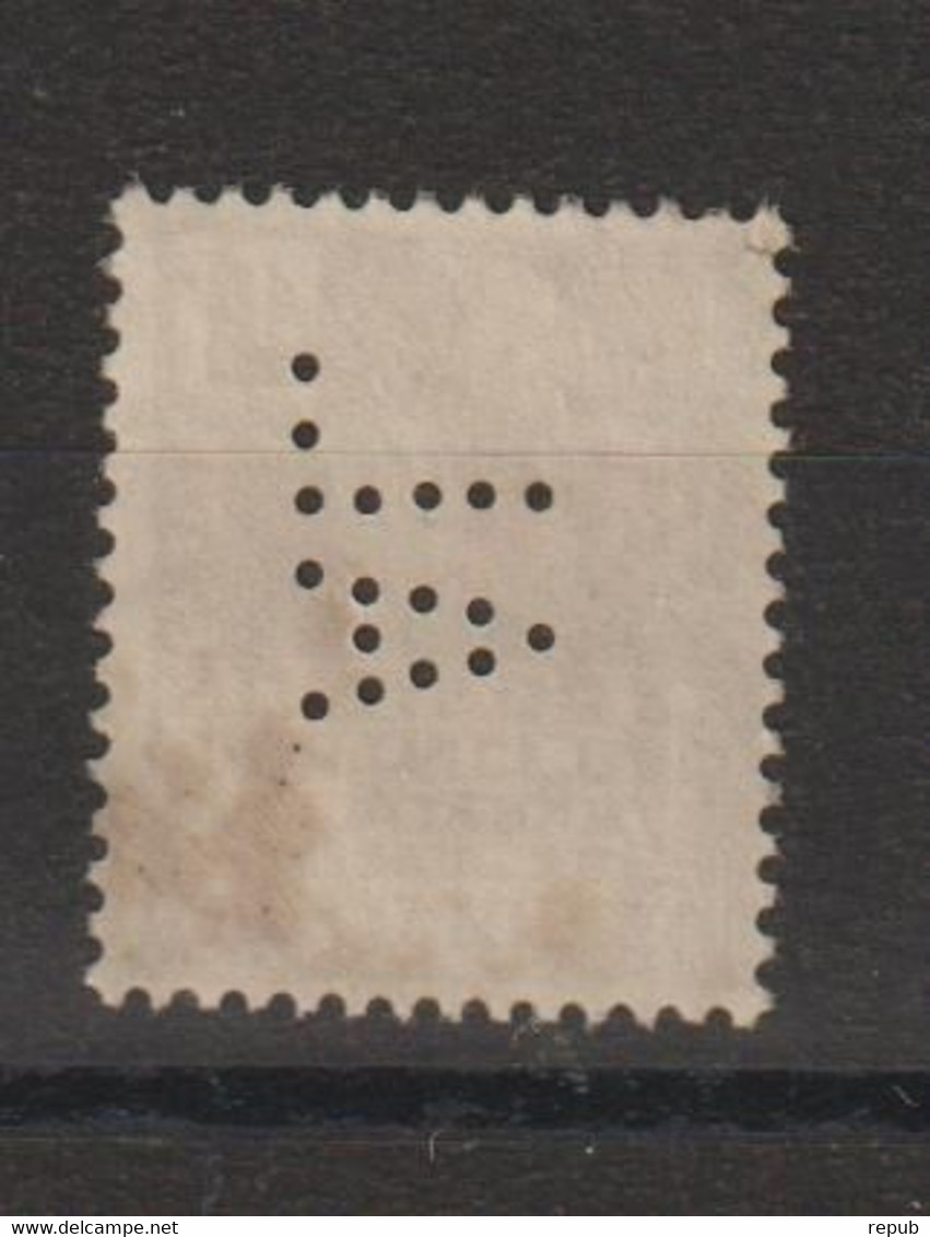 France Perforé Ancoper AL117 Sur 271 - Used Stamps