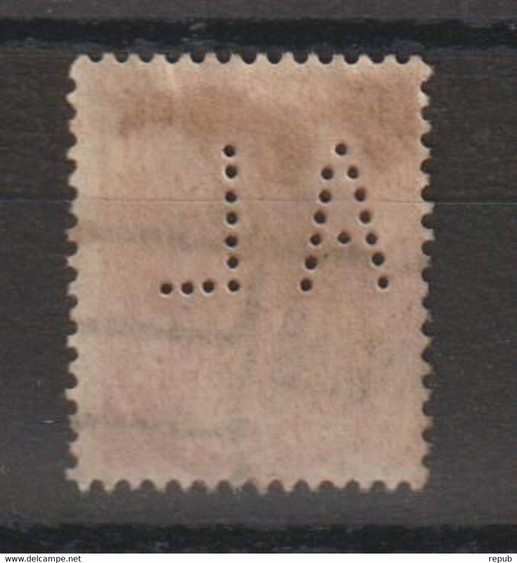 France Perforé Ancoper AL125 Sur 272 - Used Stamps