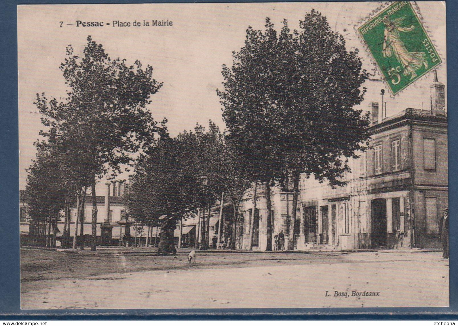 Pessac Place De La Mairie, Laforêt, Agence Immobilière, Estimation, Recherche Maison, Appartement, Terrain - Werbepostkarten