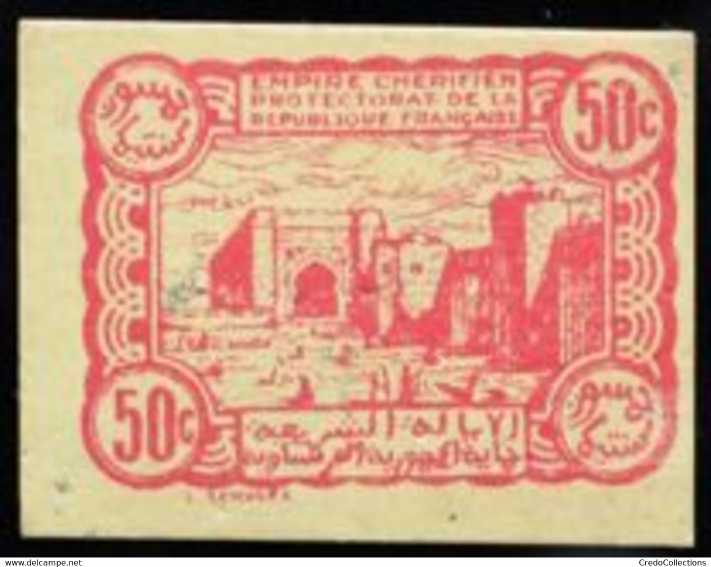 Maroc - 50 Centimes - 1944 - PICK 41 - TTB+ - Marocco