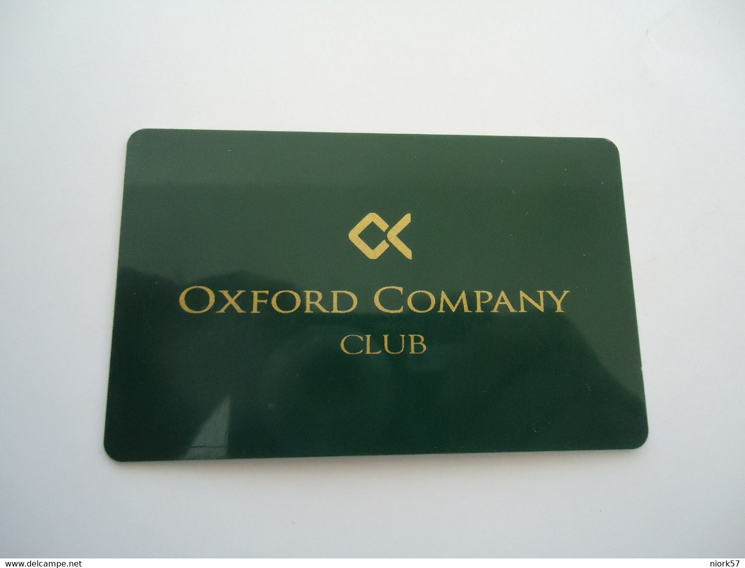 GREECE  PREPAID OTHERS CARDS  OXFORD COMPANY CLUB - Grèce