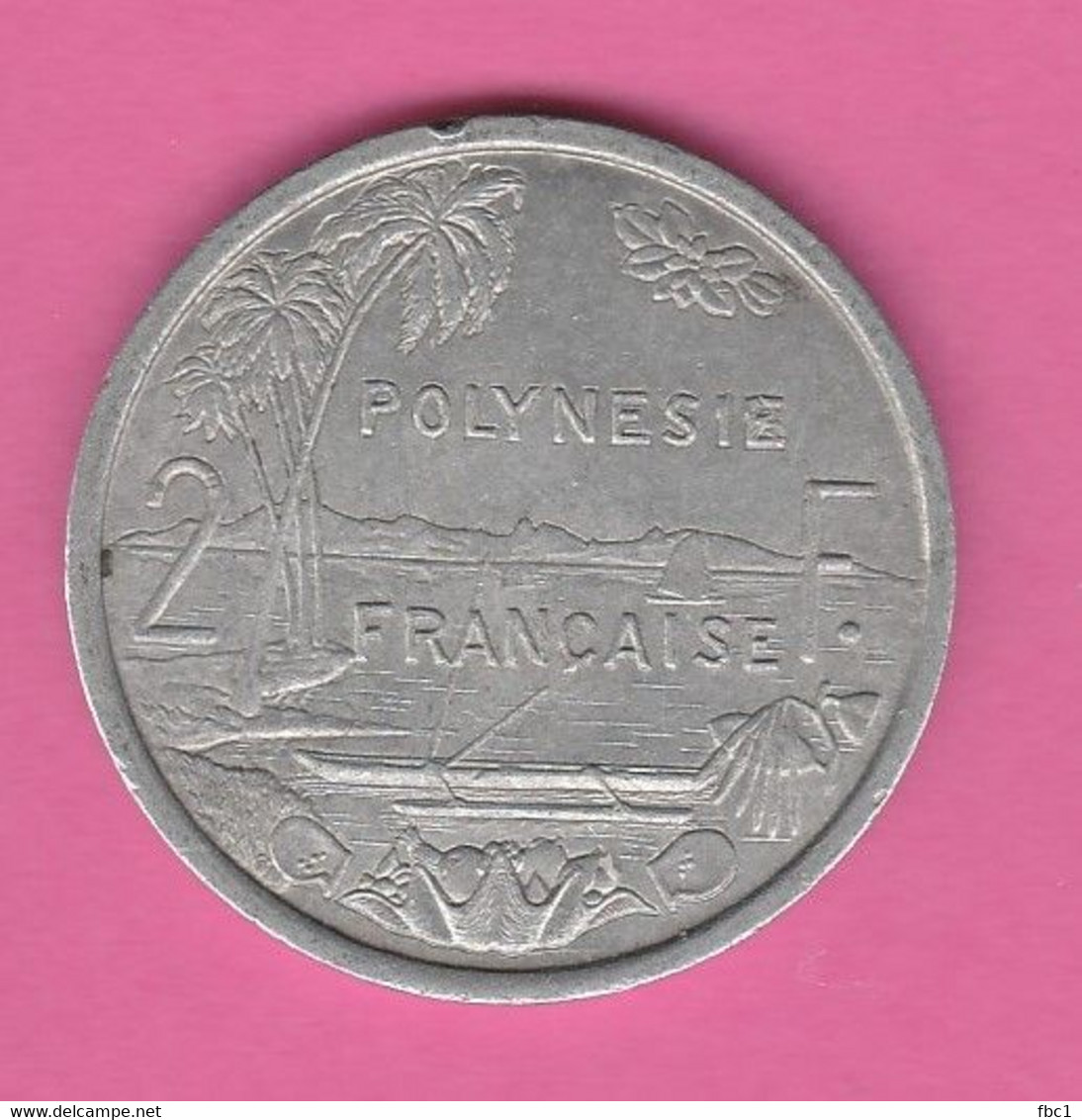 Polynésie Française - 2 Francs 1979 - Frans-Polynesië