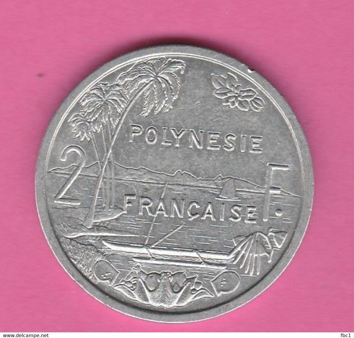 Polynésie Française - 2 Francs 1982 - Französisch-Polynesien