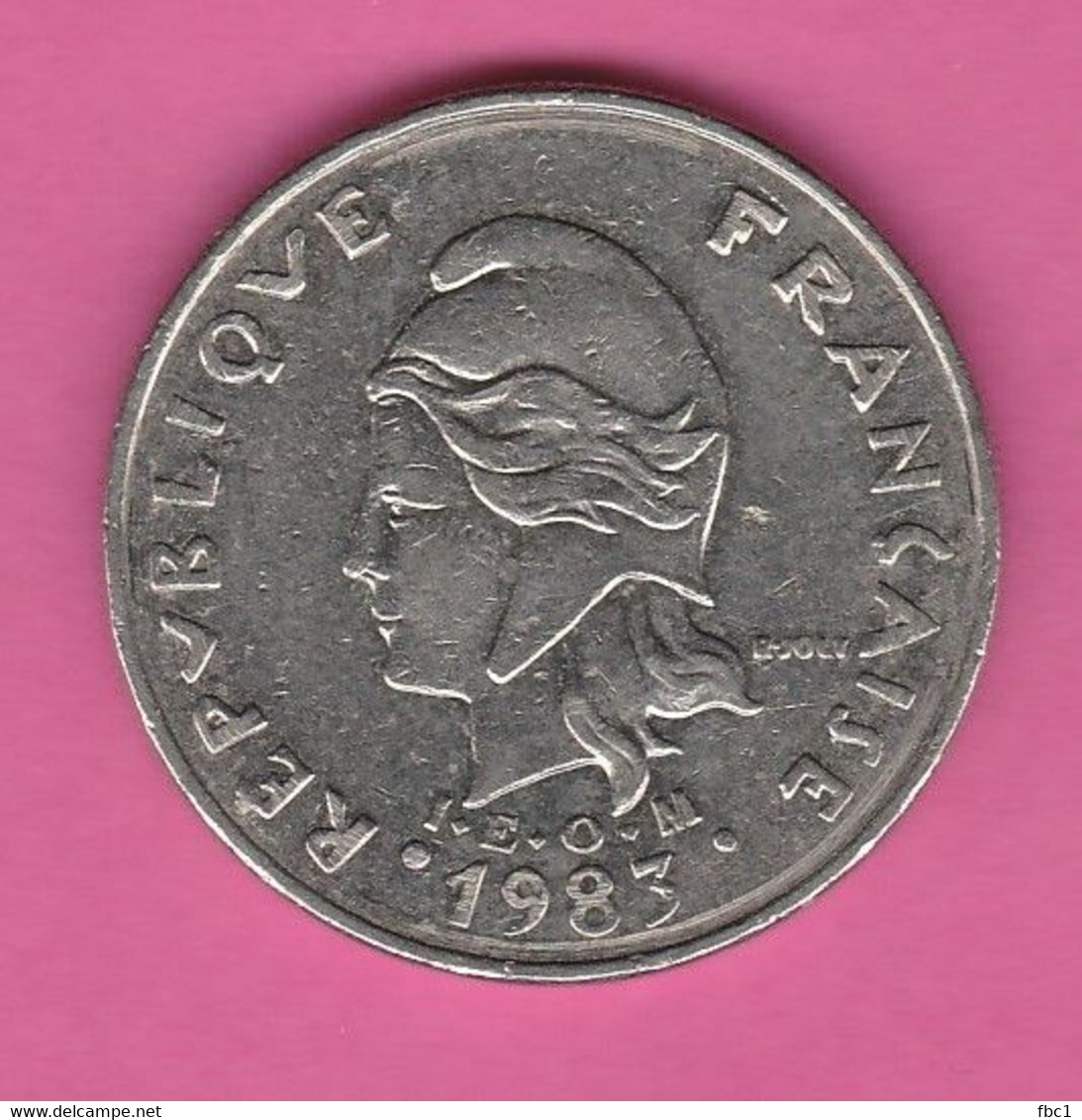 Polynésie Française - 20 Francs 1983 I.E.O.M. - Polynésie Française