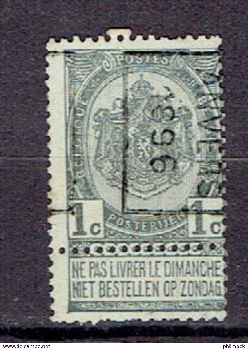 Préo - Voorafgestempelde Zegels 45B - Anvers 1896 Timbre N°53 - Rollo De Sellos 1894-99