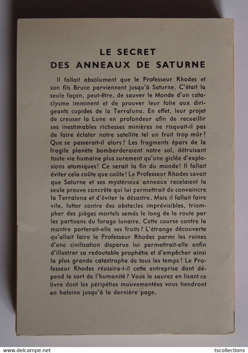 Le Secret Des Anneaux De Saturne - Daniber