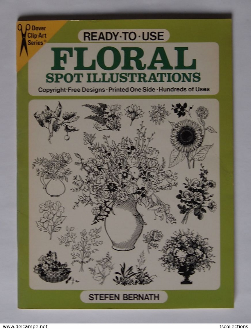 Ready-To-Use Floral Spot Illustrations - Fine Arts