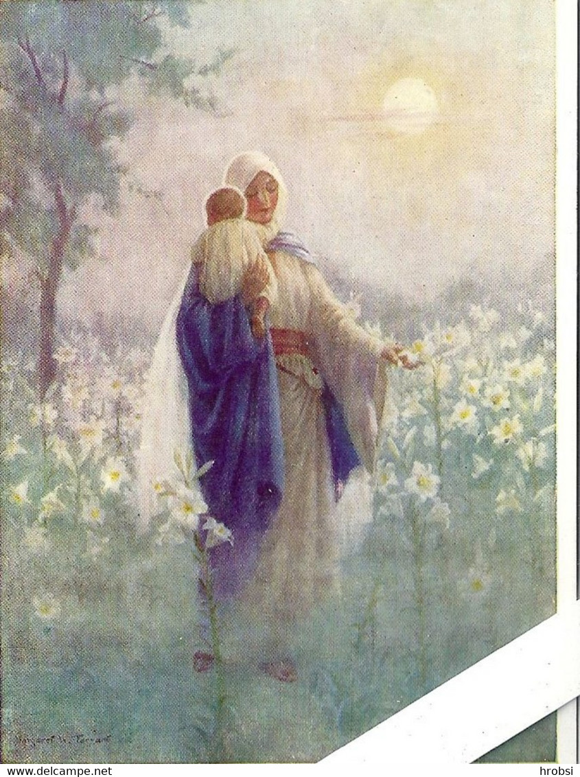 Illustrateur Anglais Margaret W Tarrant, The Lilies Of The Field - Ordner, P.