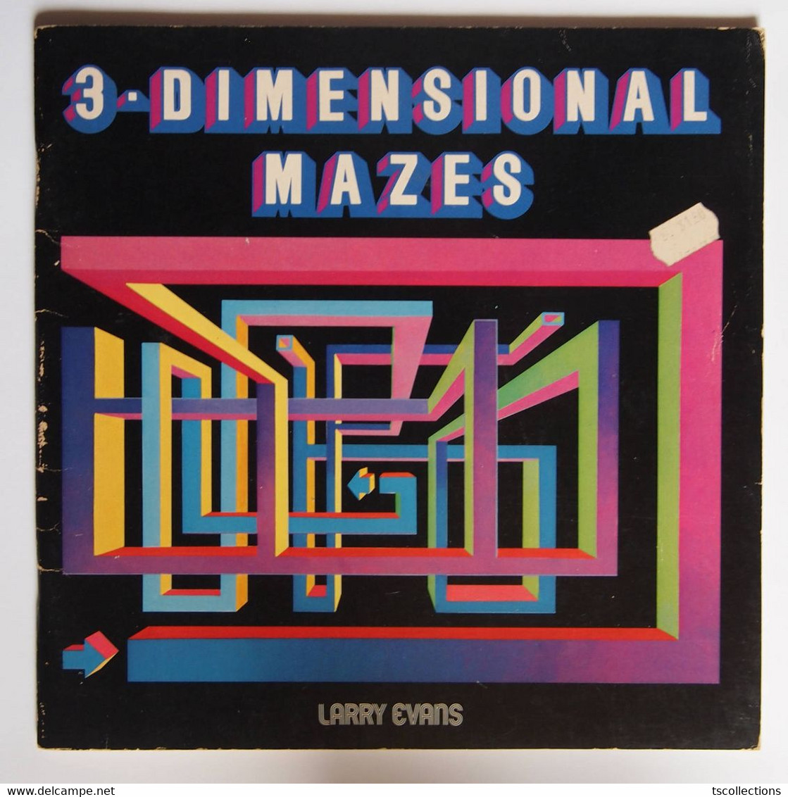 3-Dimensional Mazes - A Troubadour Press Puzzlebook - Schone Kunsten