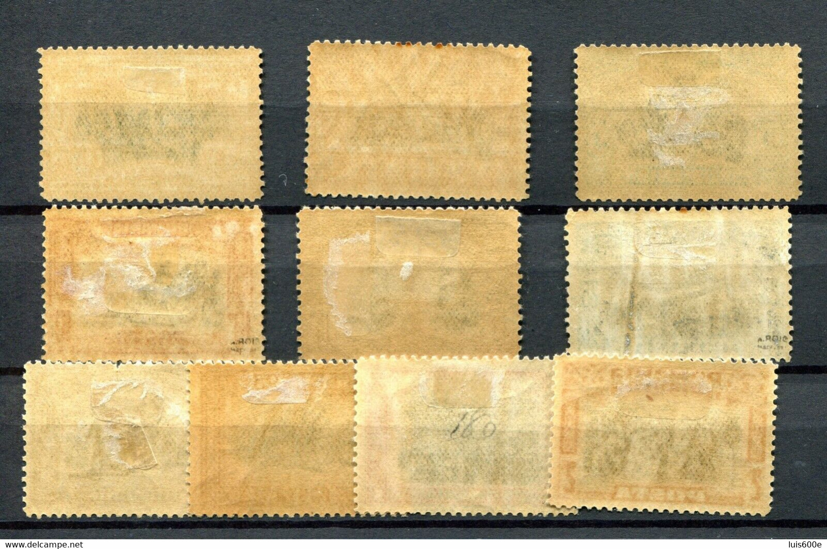 1906.RUMANIA.ROMANIA.YVERT 172/81*.NUEVO CON FIJASELLOS(MH).CATALOGO 25€ - Unused Stamps