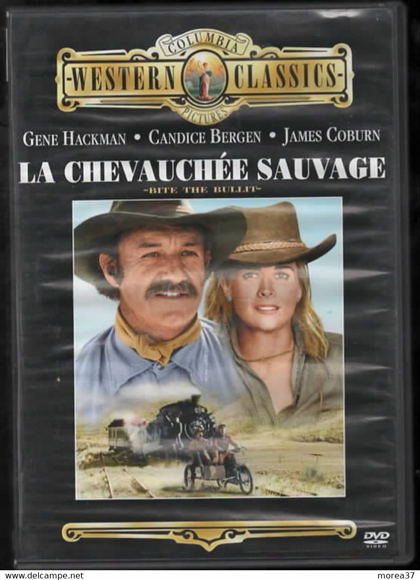 LA CHEVAUCHEE SAUVAGE     Avec GENE HACKMAN Et JAMES COBURN    C39 - Western/ Cowboy