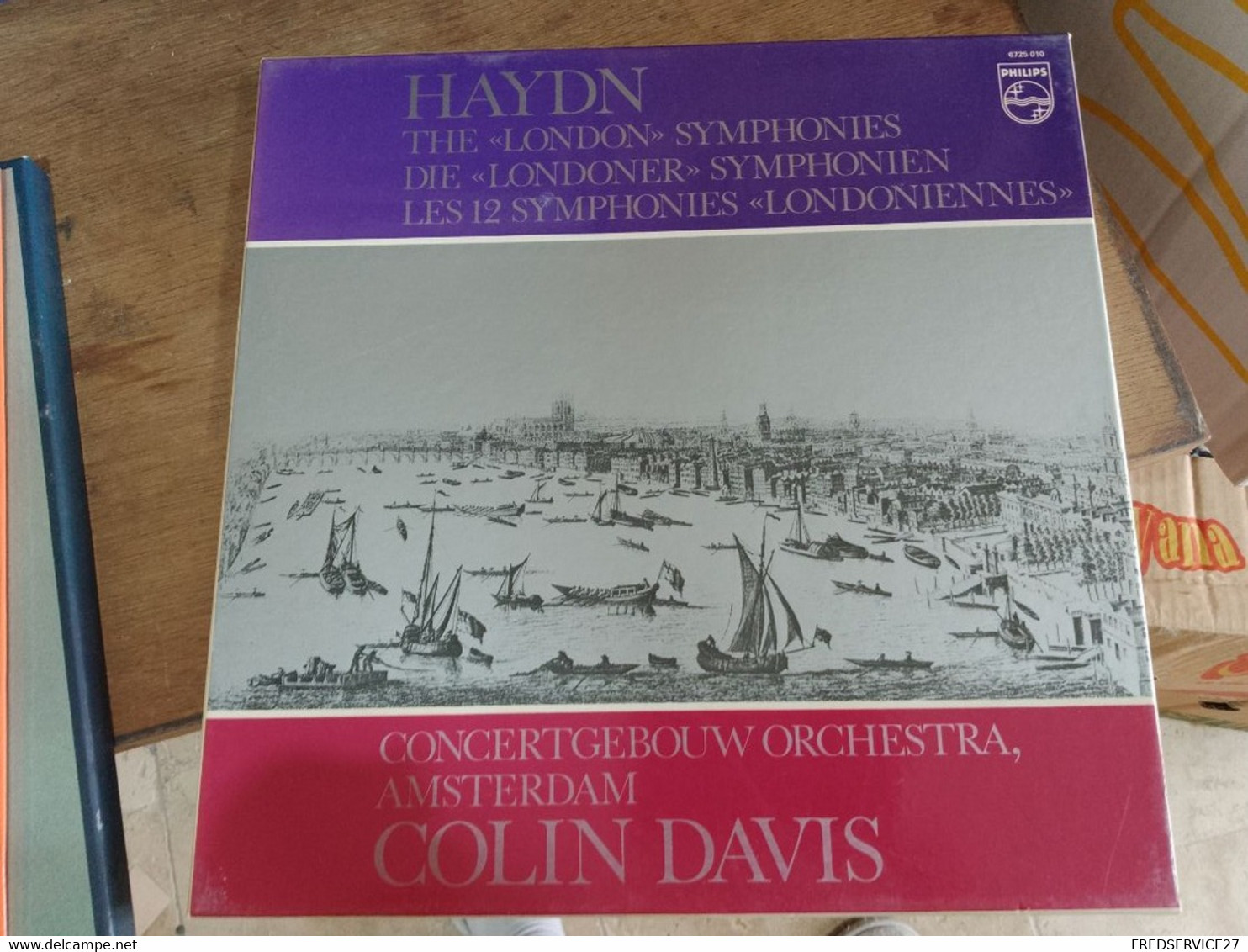 64 //  Haydn The London Symphonies / CONCERTGEBOUW ORCHESTRA  AMSTERDAM COLIN DAVIS - Instrumental