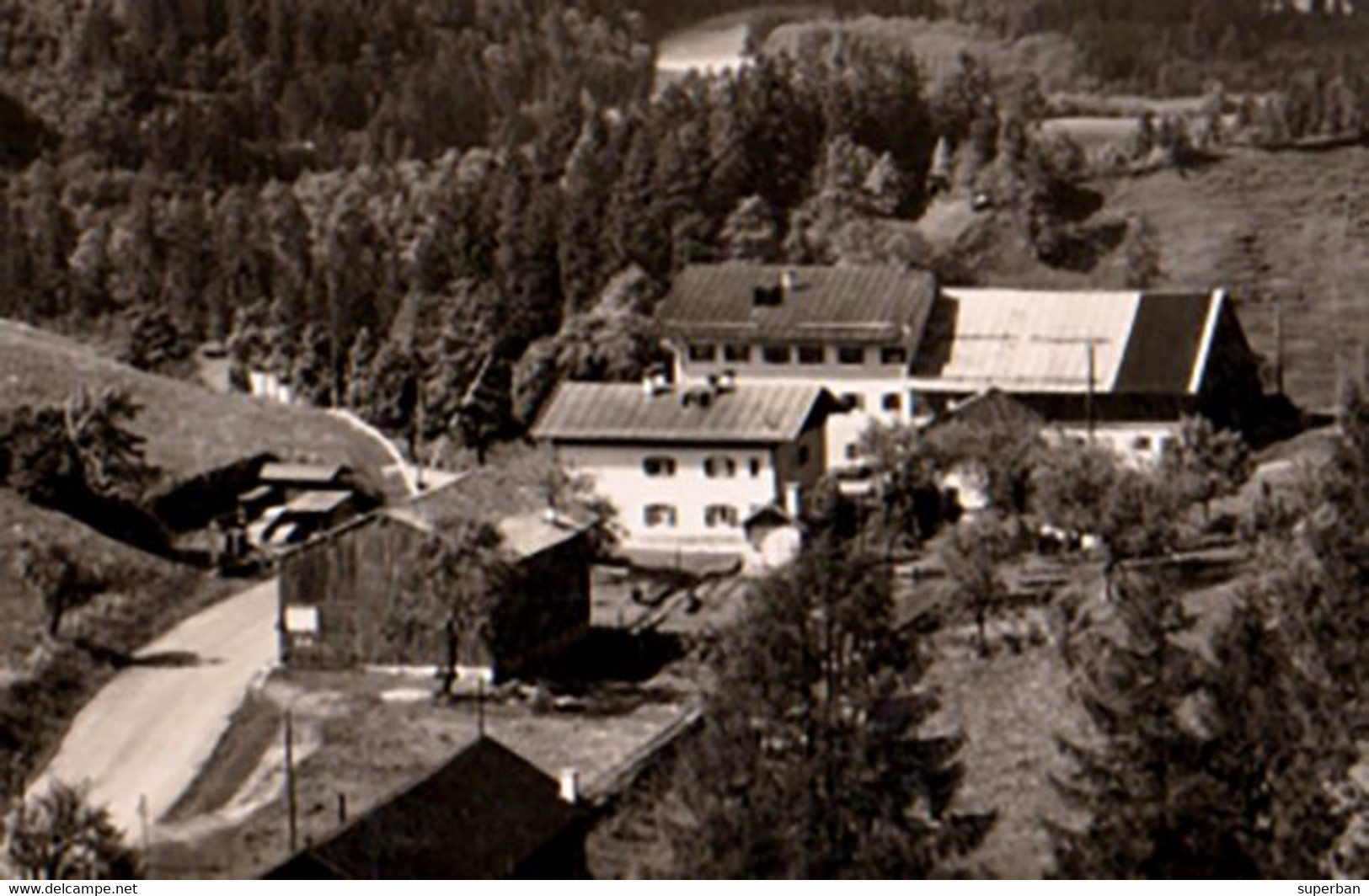 GASTHAUS MELLECK An DER LANDESGRENZE - CARTE VRAIE PHOTO / REAL PHOTO POSTCARD ~ 1935 - '936 (al102) - Unken