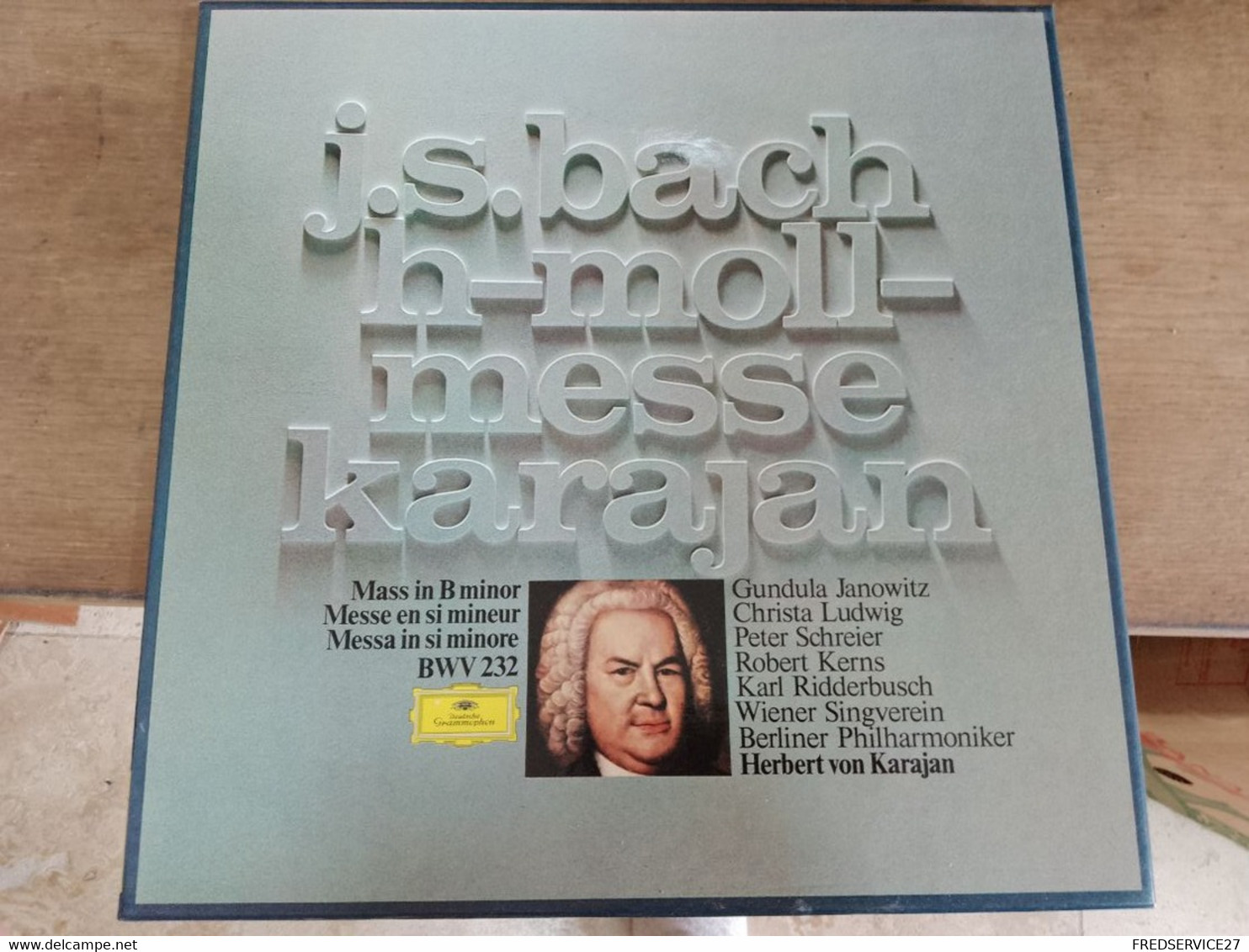 64 //  J.S. BACH H-MOLL-MESSE KARAJAN - Canciones Religiosas Y  Gospels