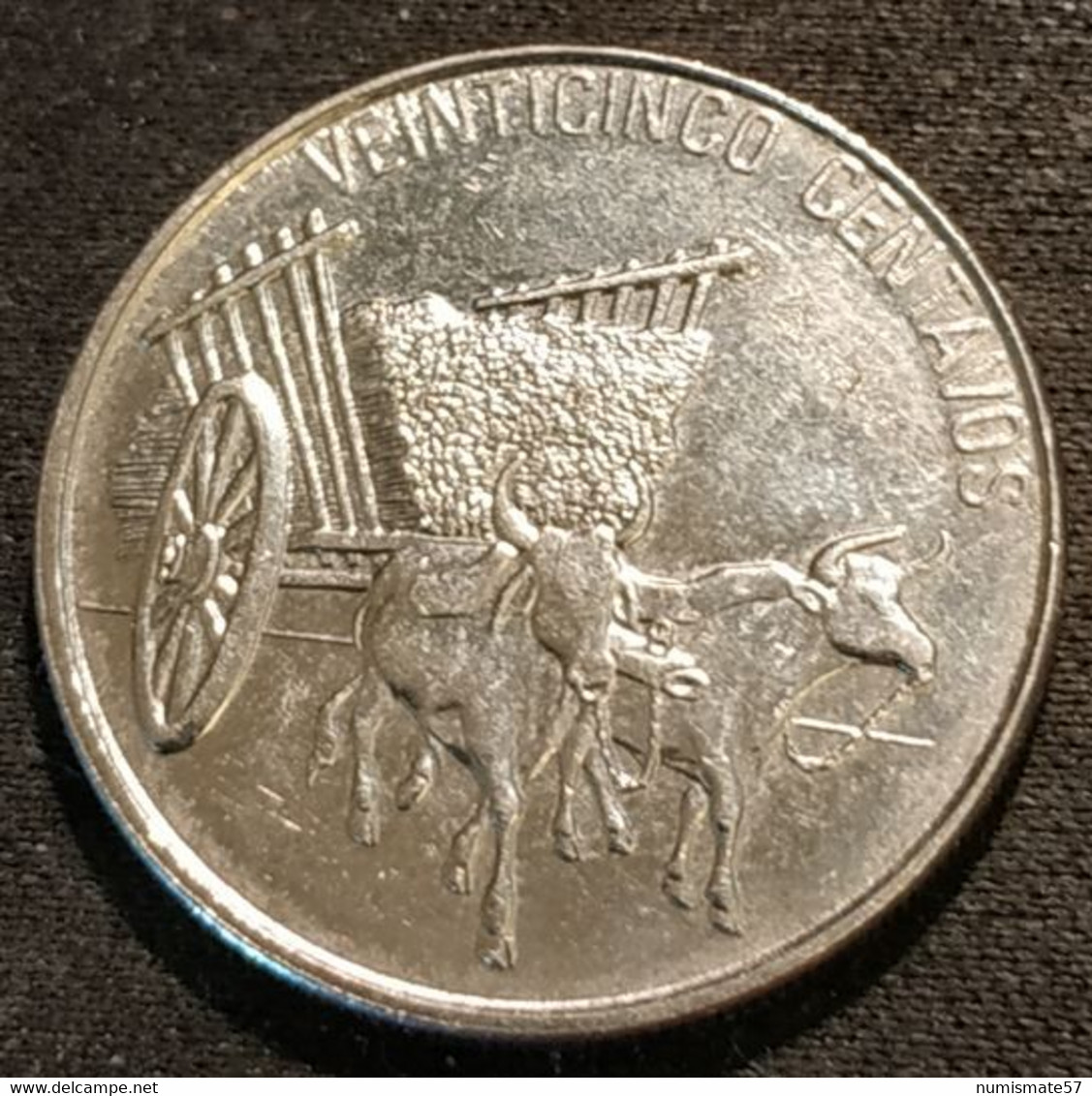 REPUBLIQUE DOMINICAINE - 25 CENTAVOS 1991 - KM 71.2 - ( Republica Dominicana ) - Dominikanische Rep.