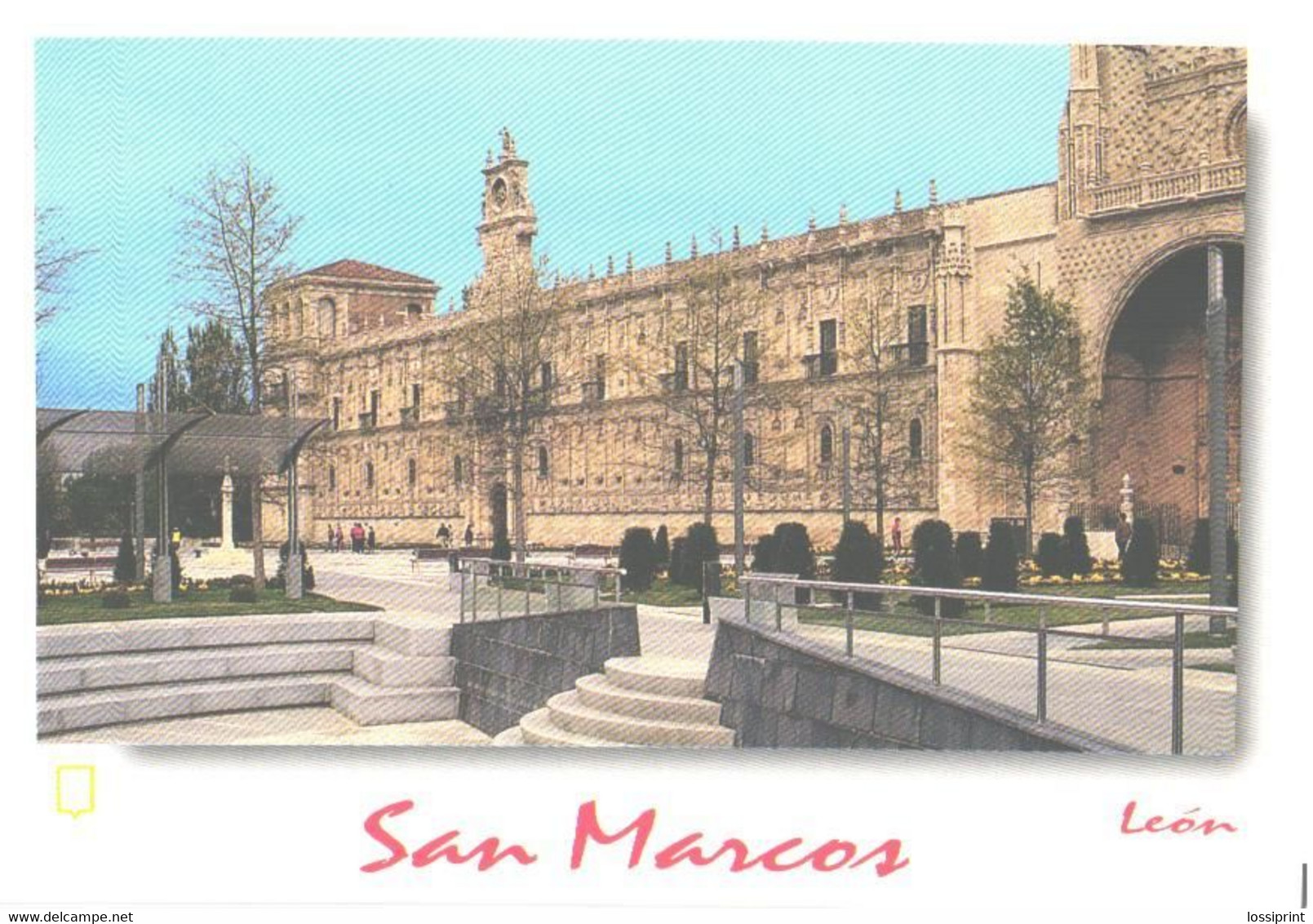 Spain:Leon, San Marcos, Facade And Square - León