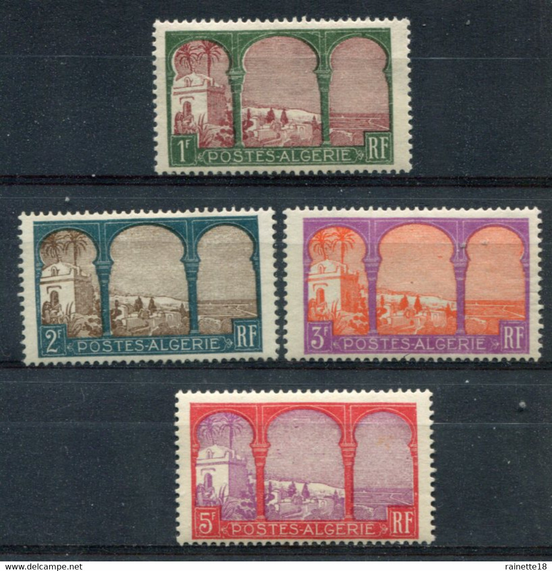 Algérie       51 ** + 54/56 ** - Unused Stamps