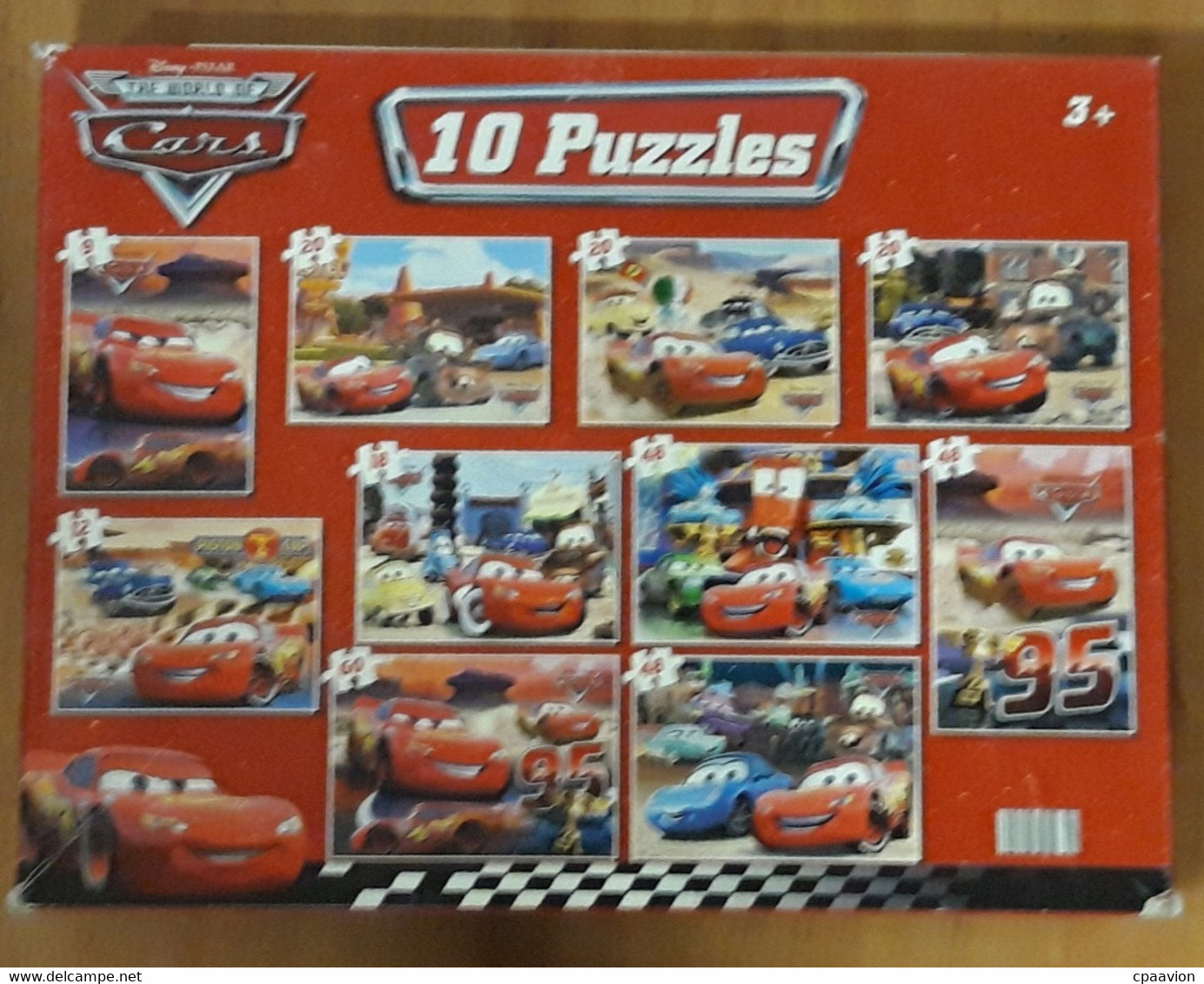 8 Puzzles CARS Complets - Rompecabezas