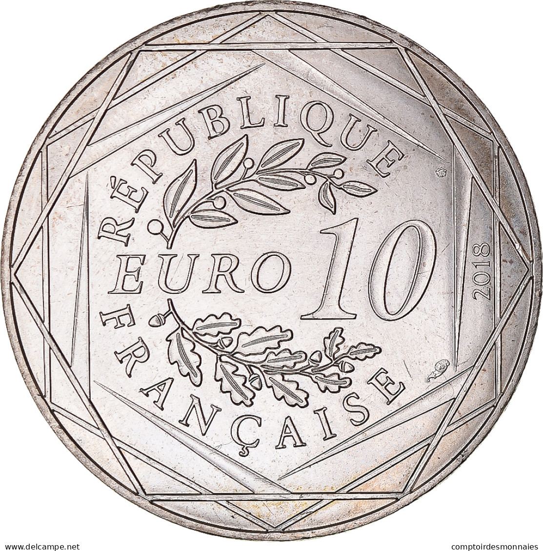 France, 10 Euro, 2018, Monnaie De Paris, Mickey Nouvelle Vague, SPL, Argent - France