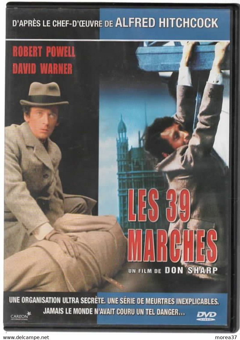 LES 39 MARCHES    Avec ROBERT POWELL Et DAVID WARNER    C39 - Clásicos