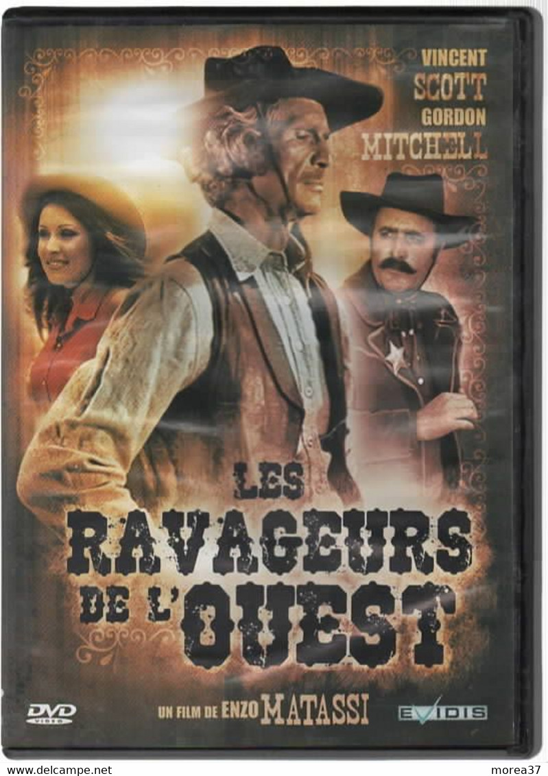 LES RAVAGEURS DE L'OUEST     Avec VINCENT SCOTT Et GORDON MITCHELL    C39 - Western / Cowboy